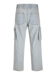 Jack & Jones JJIALEX JJCARGO AKM 311 LN JNR Baggy fit jeans Junior -Blue Denim - 12274848