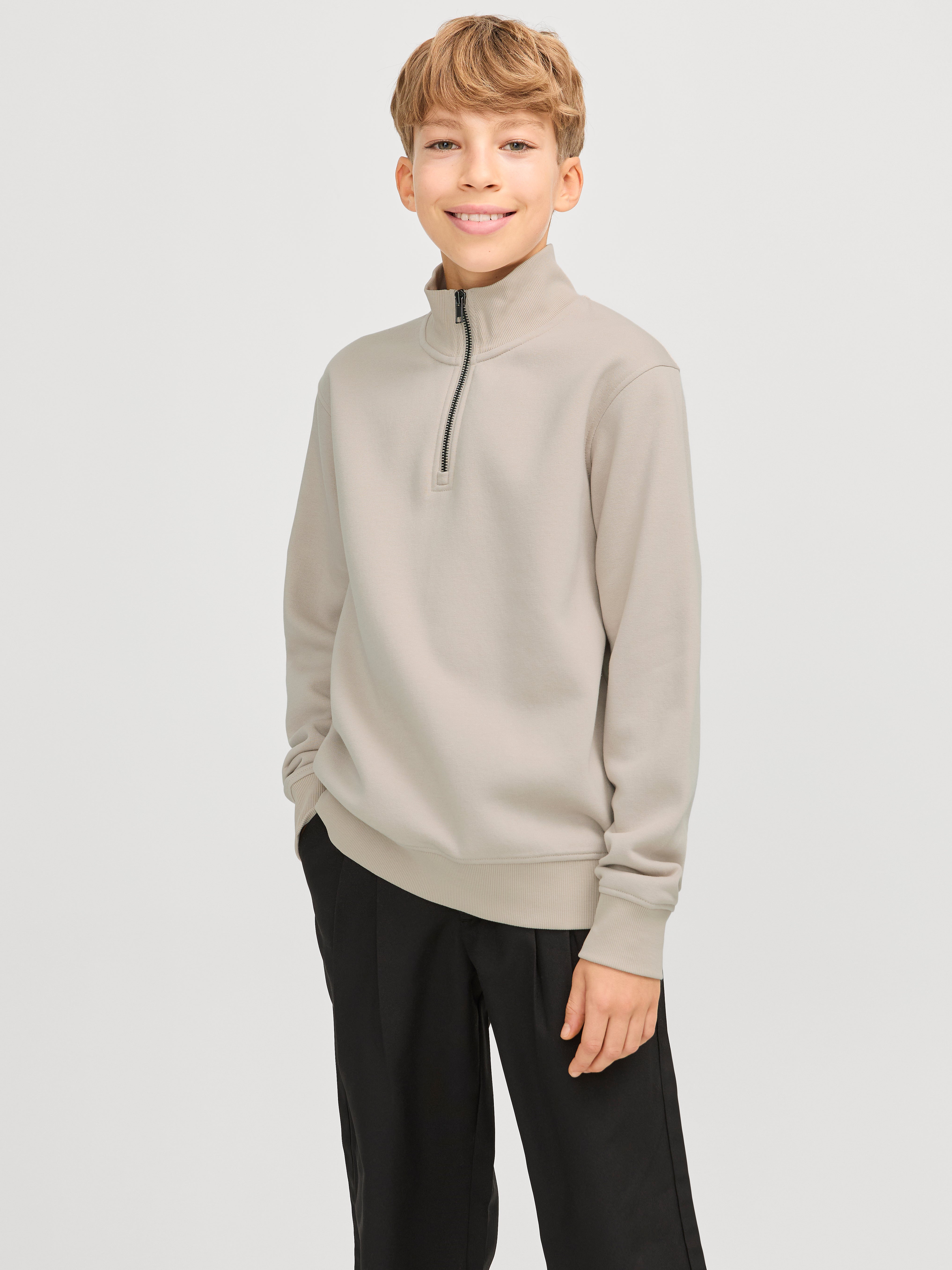 Thumbnail - Einfarbig Sweatshirt Junior