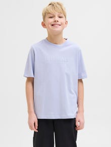 Jack & Jones Spausdintas raštas Marškinėliai Jaunimui -Cosmic Sky - 12274890