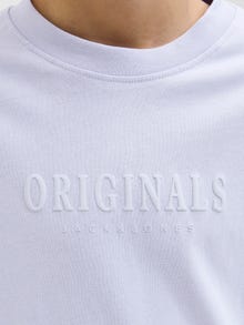 Jack & Jones Spausdintas raštas Marškinėliai Jaunimui -Cosmic Sky - 12274890