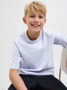 Jack & Jones Spausdintas raštas Marškinėliai Jaunimui -Cosmic Sky - 12274890