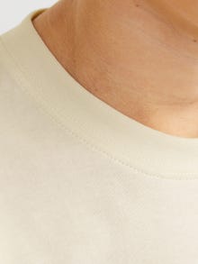 Jack & Jones Printet T-shirt Junior -Antique White - 12274892