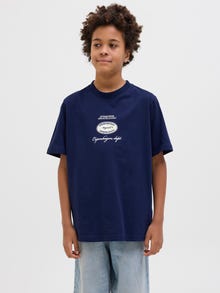 Jack & Jones Gedruckt T-shirt Junior -Ocean Cavern - 12274895