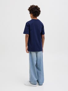 Jack & Jones Gedruckt T-shirt Junior -Ocean Cavern - 12274895