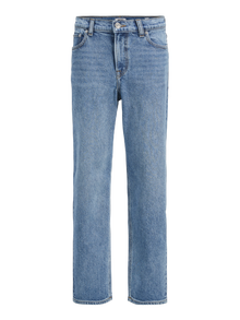 Jack & Jones JJICHRIS JJCLASSIC AM 479 JNR Laisvo kirpimo džinsai Jaunimui -Blue Denim - 12274898