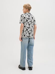Jack & Jones All Over Print T-shirt Junior -Black - 12274909
