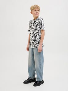 Jack & Jones All Over Print T-shirt Junior -Black - 12274909
