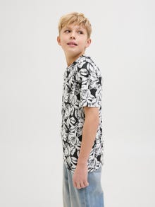 Jack & Jones All Over Print T-shirt Junior -Black - 12274909