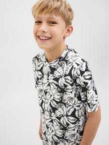 Jack & Jones All Over Print T-shirt Junior -Black - 12274909