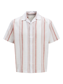 Jack & Jones Laisvas kirpimas Marškiniai -Adobe Rose - 12274913