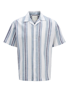 Jack & Jones Relaxed Fit Skjorte -Ashley Blue - 12274913