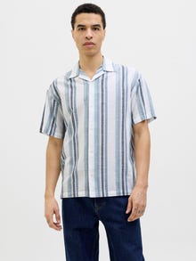 Jack & Jones Relaxed Fit Skjorte -Ashley Blue - 12274913