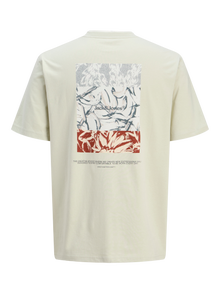Jack & Jones Spausdintas raštas Marškinėliai Jaunimui -Celadon Tint - 12274920