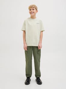 Jack & Jones Spausdintas raštas Marškinėliai Jaunimui -Celadon Tint - 12274920