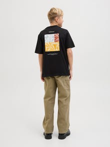 Jack & Jones Estampar T-shirt Junior -Black - 12274920