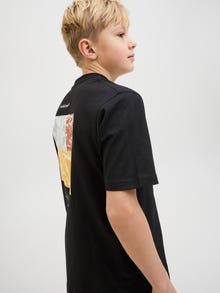 Jack & Jones Estampar T-shirt Junior -Black - 12274920