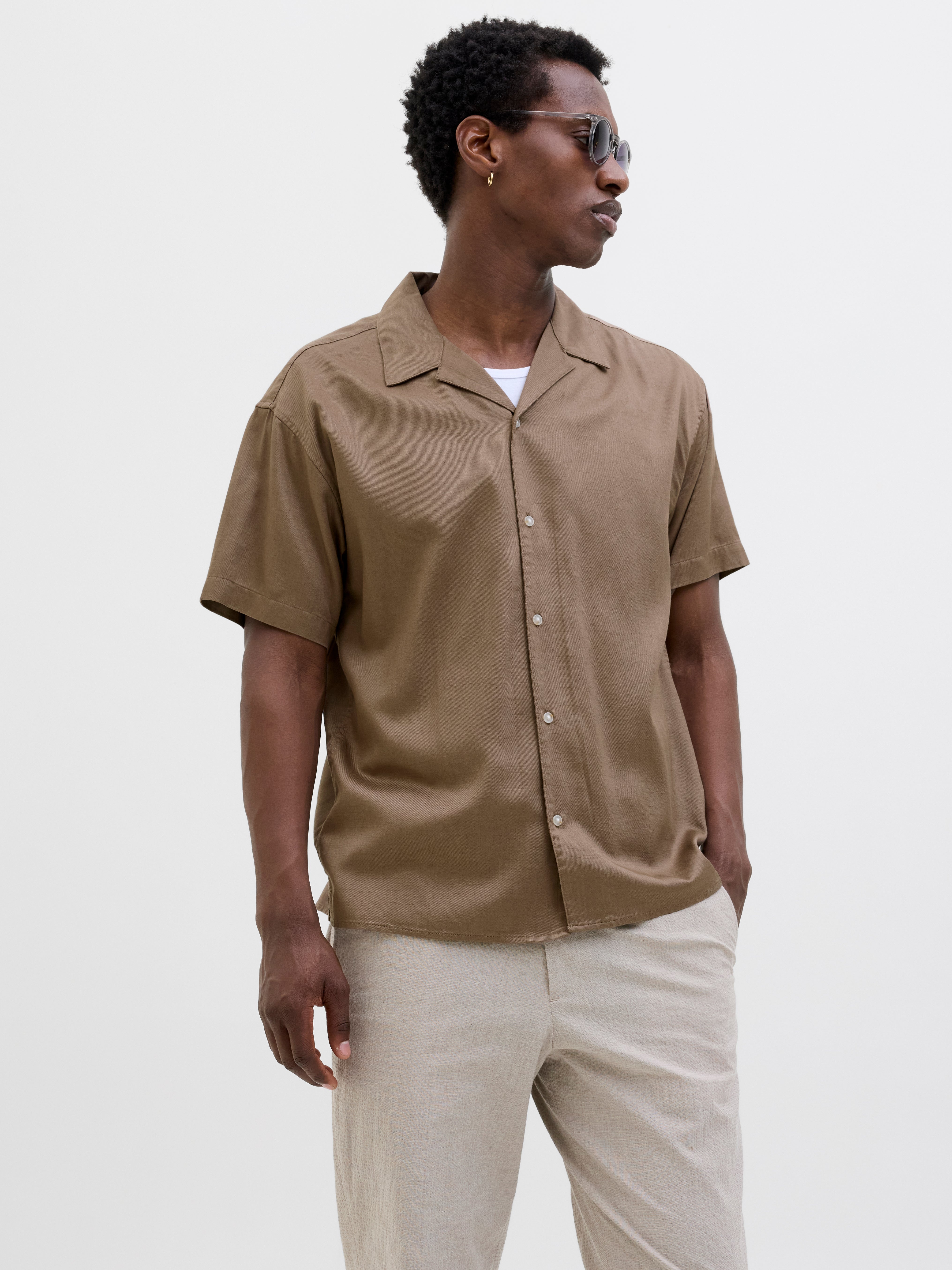 Loose Fit Hawaii-hemd