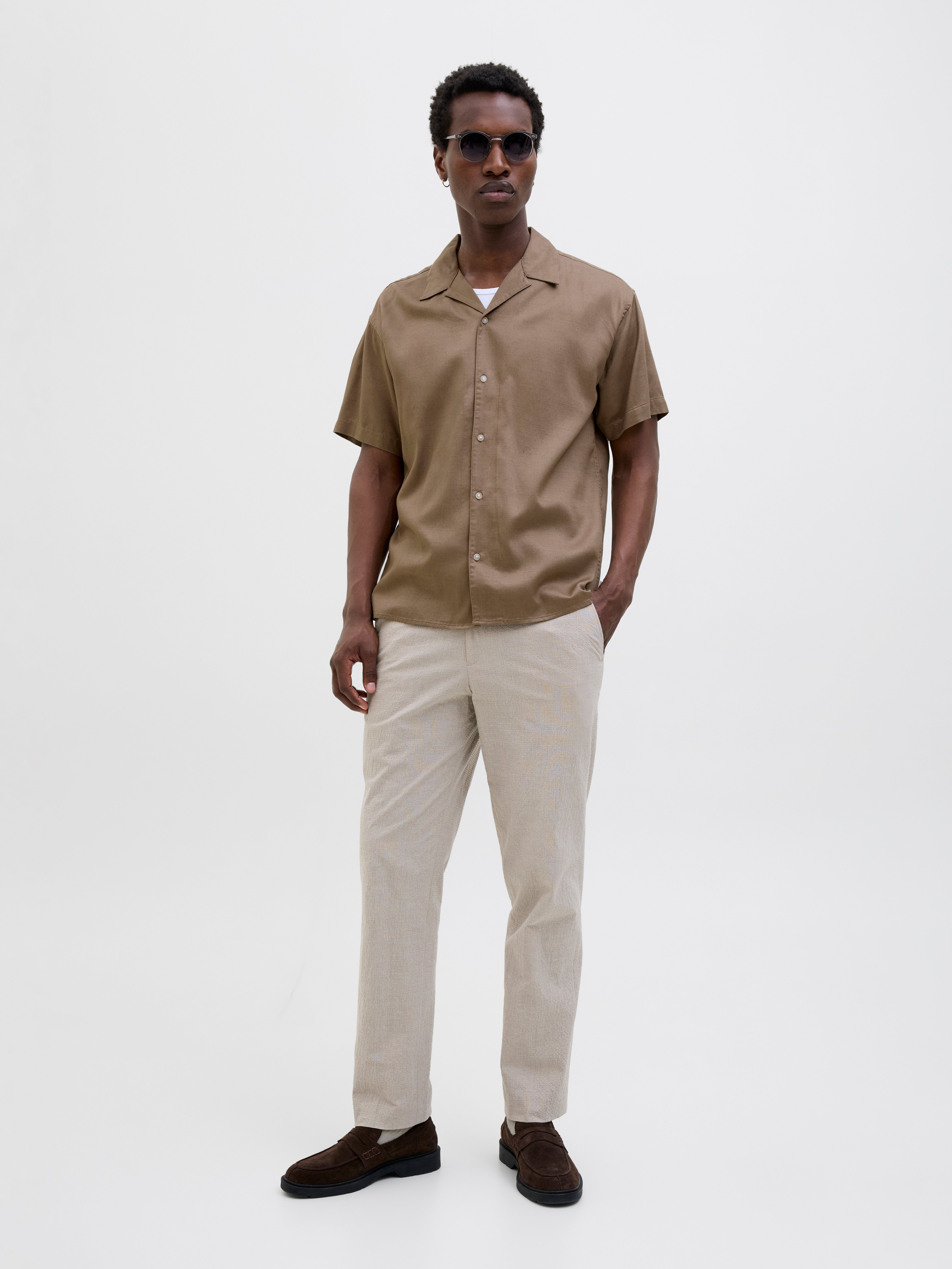 Thumbnail - Loose Fit Hawaii-hemd