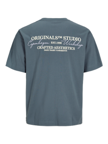 Jack & Jones Gedrukt T-shirts Junior -Stormy Weather - 12274923