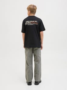 Jack & Jones Printed T-shirt Junior -Black - 12274923