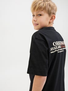 Jack & Jones Printed T-shirt Junior -Black - 12274923