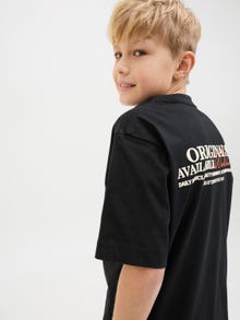 Jack & Jones Estampar T-shirt Junior -Black - 12274923