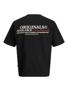 Jack & Jones Bedrukt T-shirts Mini -Black - 12274924