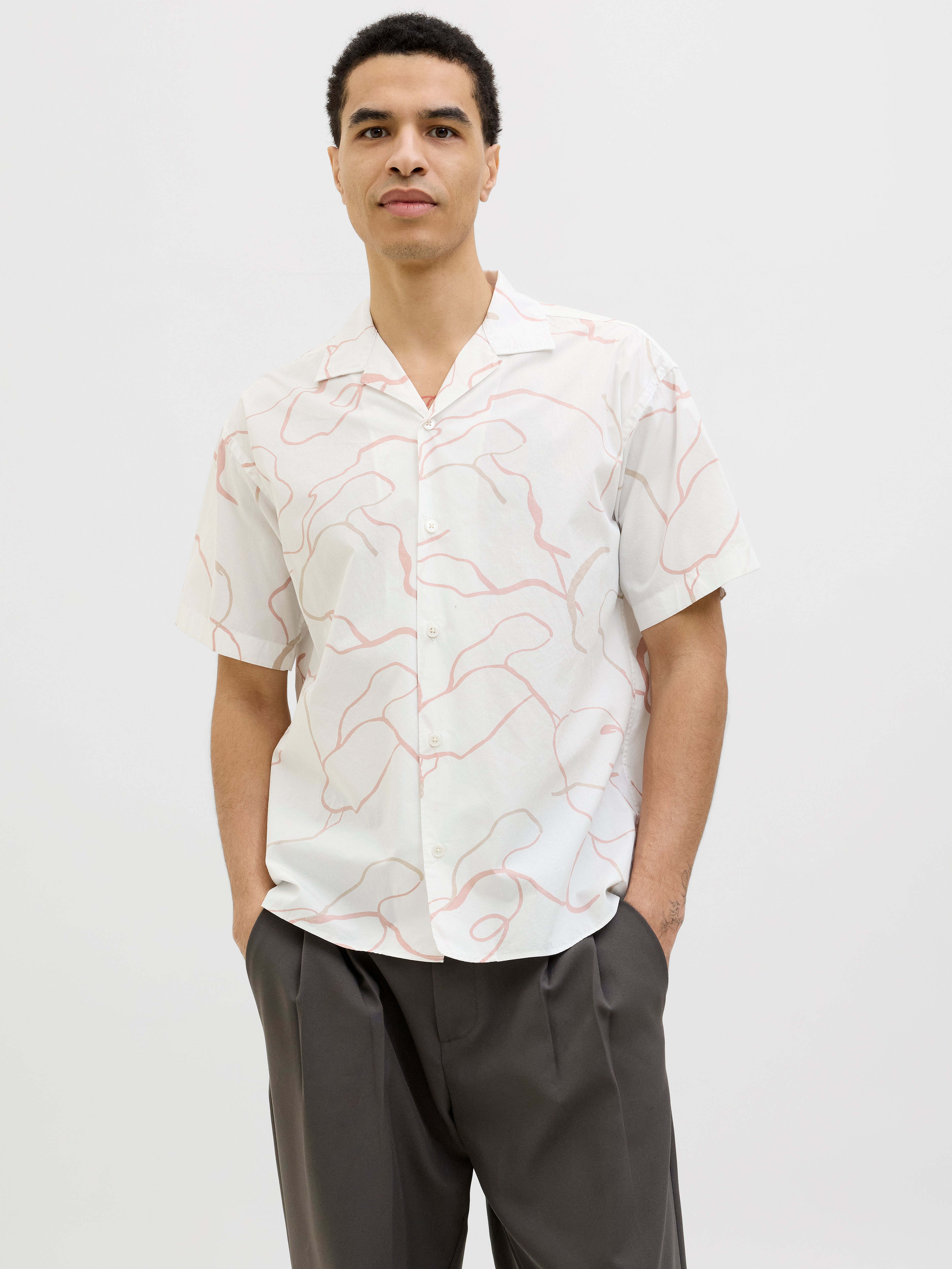 Relaxed Fit Hawaii-hemd