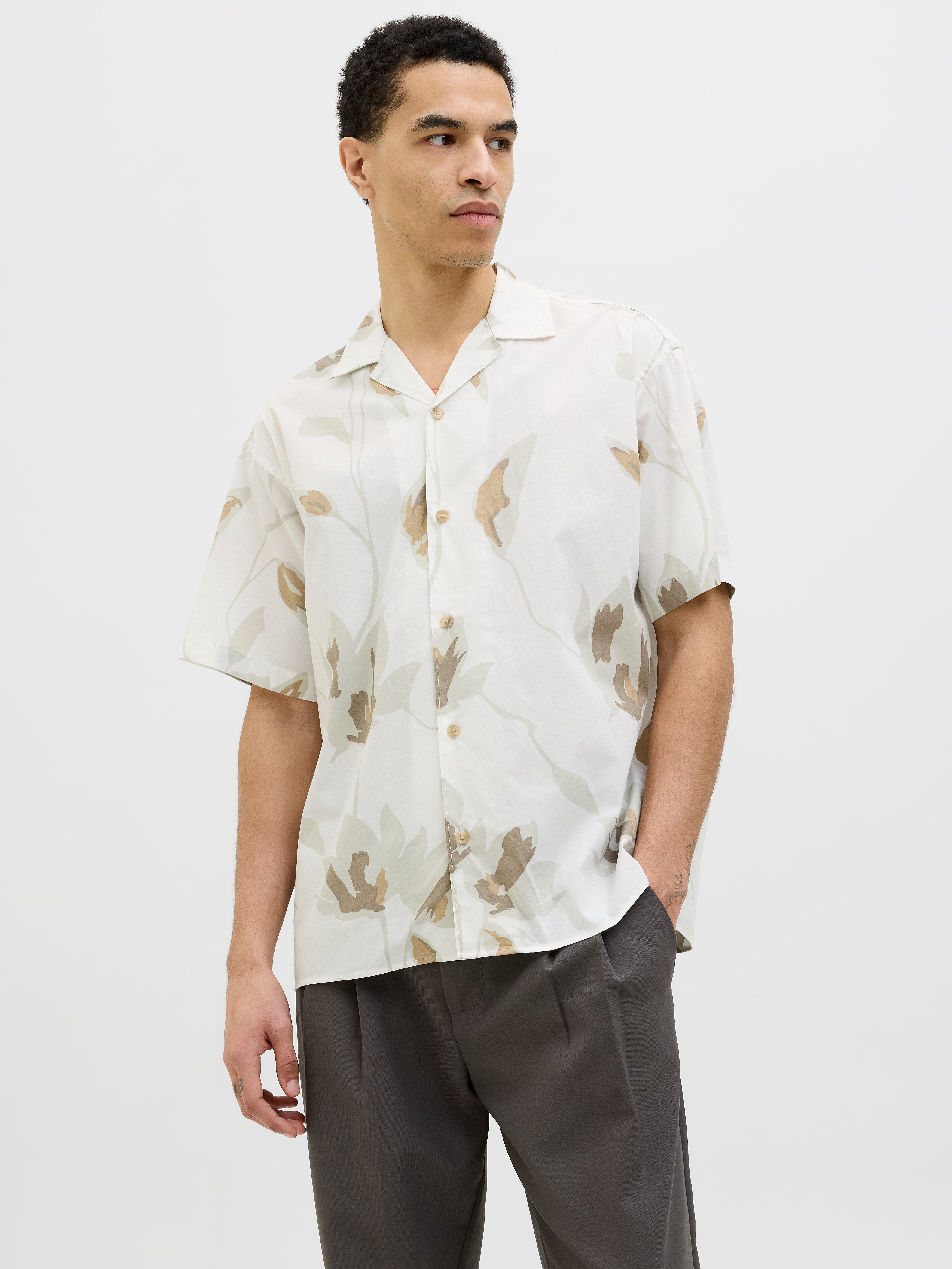 Relaxed Fit Hawaii-hemd