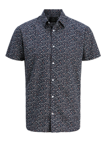 Jack & Jones Klasikinis kirpimas Marškiniai -Night Sky - 12274951