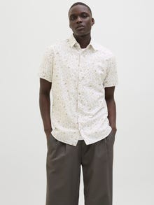 Jack & Jones Regular Fit Paita -Cloud Dancer - 12274951