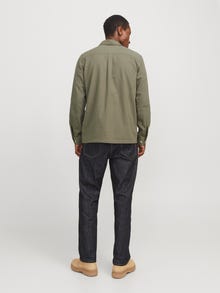 Jack & Jones Comfort Fit Overshirt -Tea Leaf - 12274954