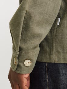 Jack & Jones Comfort Fit Overshirt -Tea Leaf - 12274954