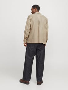 Jack & Jones Comfort Fit Overshirt -Greige - 12274955