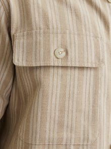 Jack & Jones Comfort Fit Overshirt -Greige - 12274955