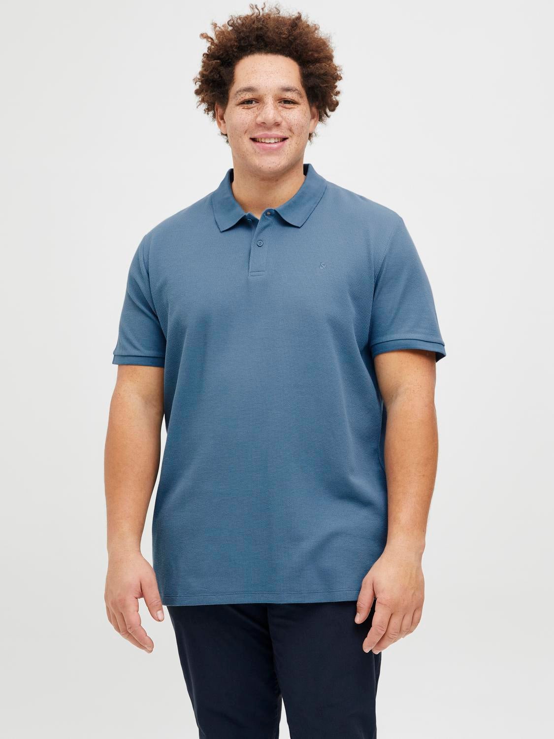 Plus Size Logo Poloshirt