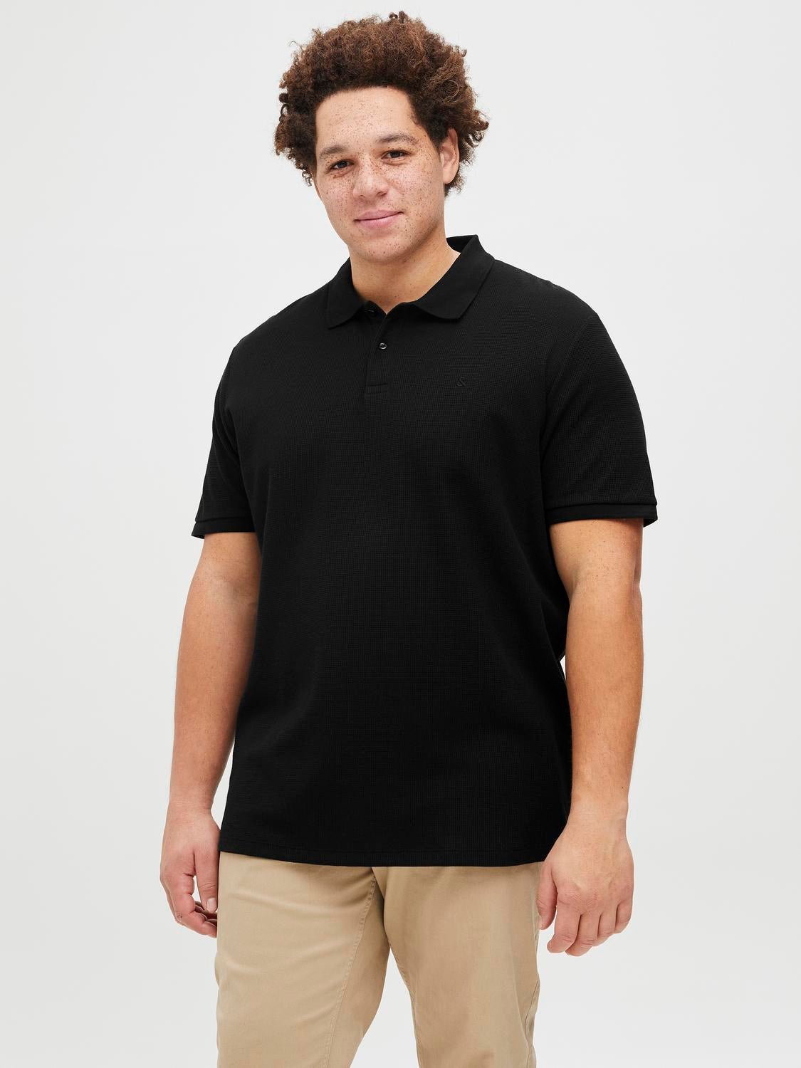 Plus Size Logo Poloshirt