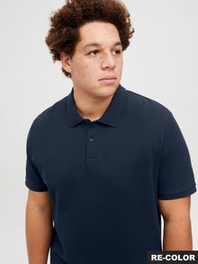 Jack & Jones Plus Size Logó Póló -Navy Blazer - 12274980