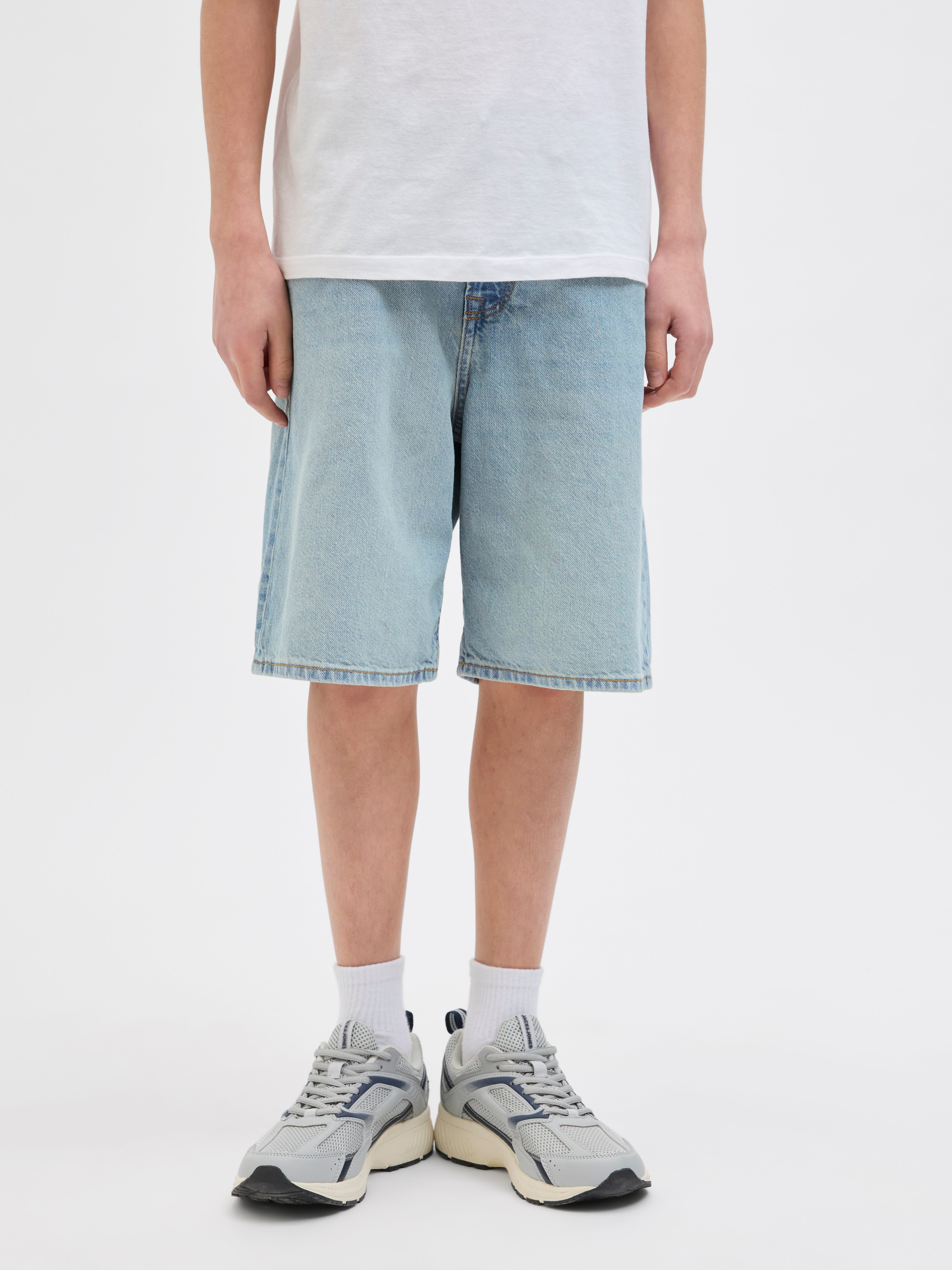 Baggy Fit Jeans-shorts Junior