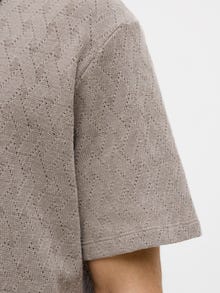Jack & Jones T-shirt Uni -Greige - 12275090