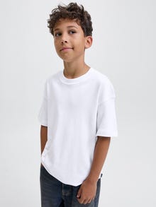 Jack & Jones 2-pack Plain T-shirt -White - 12275122