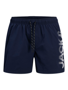 Jack & Jones Klasikinis kirpimas Maudymosi šortai -Navy Blazer - 12275129