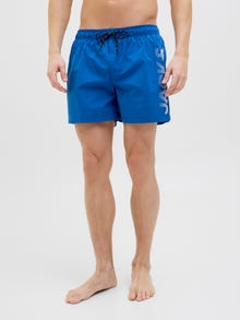 Jack & Jones Klasikinis kirpimas Maudymosi šortai -Turkish Sea - 12275129