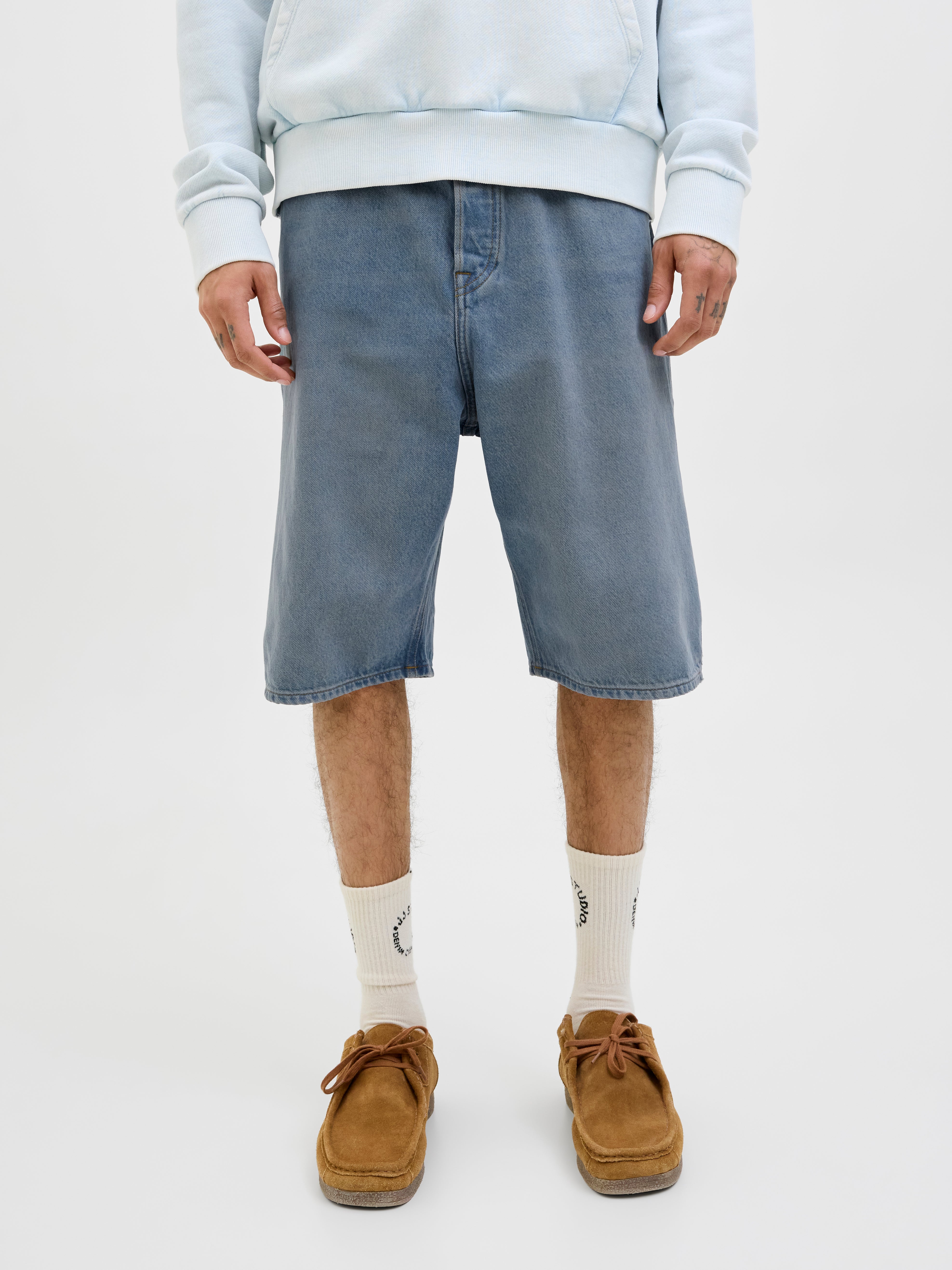 Thumbnail - Extra Baggy Fit Jeans-shorts