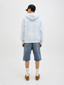 Jack & Jones Дънкови шорти -Blue Denim - 12275482