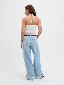 JJXX JXZOELLA Top de malha -Vanilla Ice - 12275501