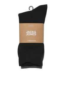 Jack & Jones 3er-pack Sportsocken -Black - 12275574