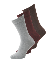 Jack & Jones 3-pack Sports socks -Malt Ball - 12275574