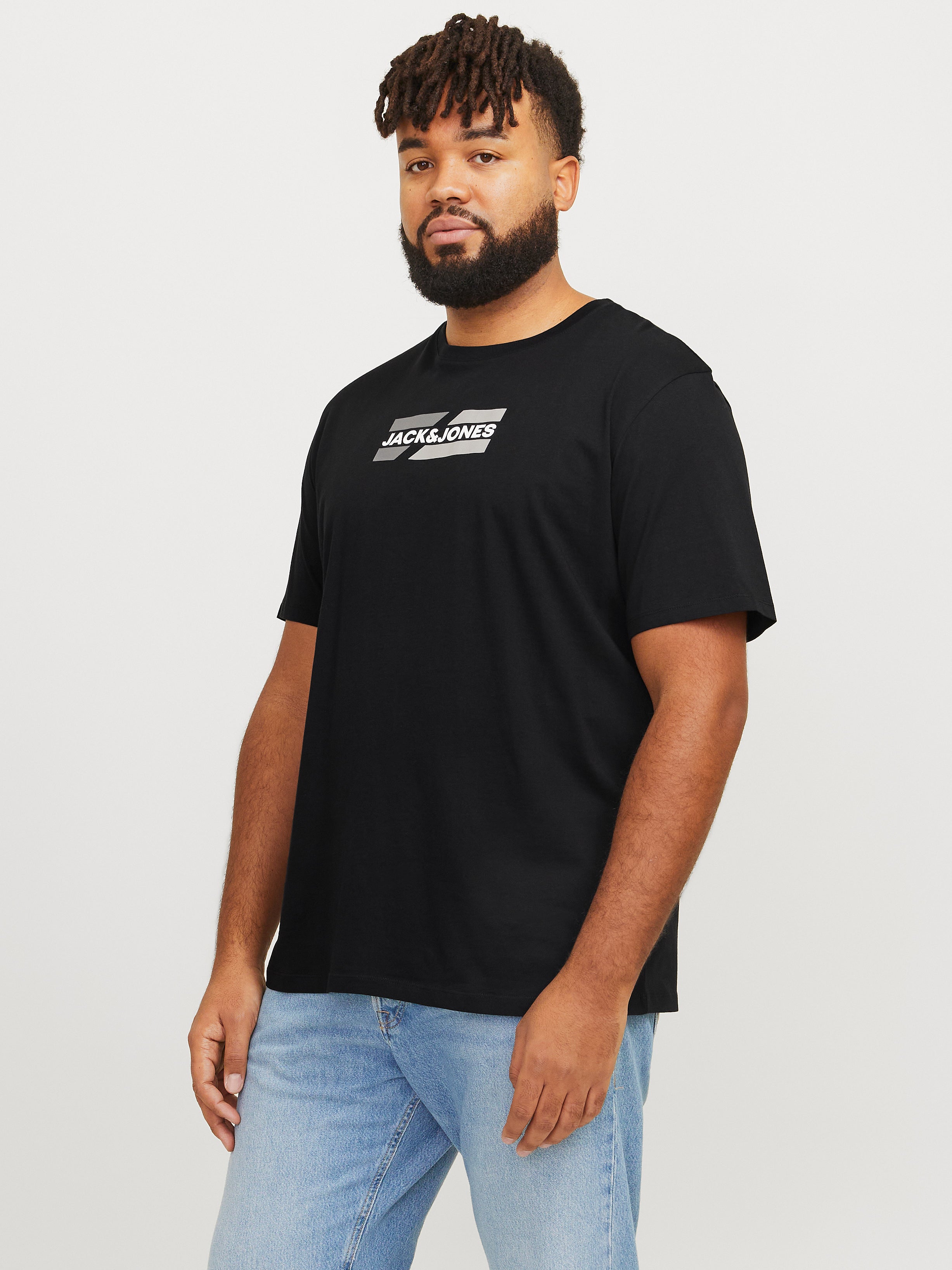 Plus Size 5er-pack Logo T-shirt