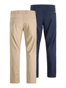 Jack & Jones Relaxed Fit Relaxed fit trousers -Crockery - 12275705